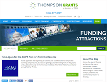 Tablet Screenshot of fundingattractions.blogs.thompson.com